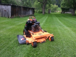 scag, lawn care, V-ride, Clinton, Ohio, commercial mower, mowing service, landscaper, lawn striping, manicured lawn, mower, 44216, 44685,