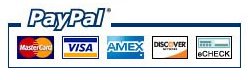 credit card logo, paypal, visa, MC, american express, discover,