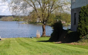 mowing and core aerating lawns in portage lakes ohio,